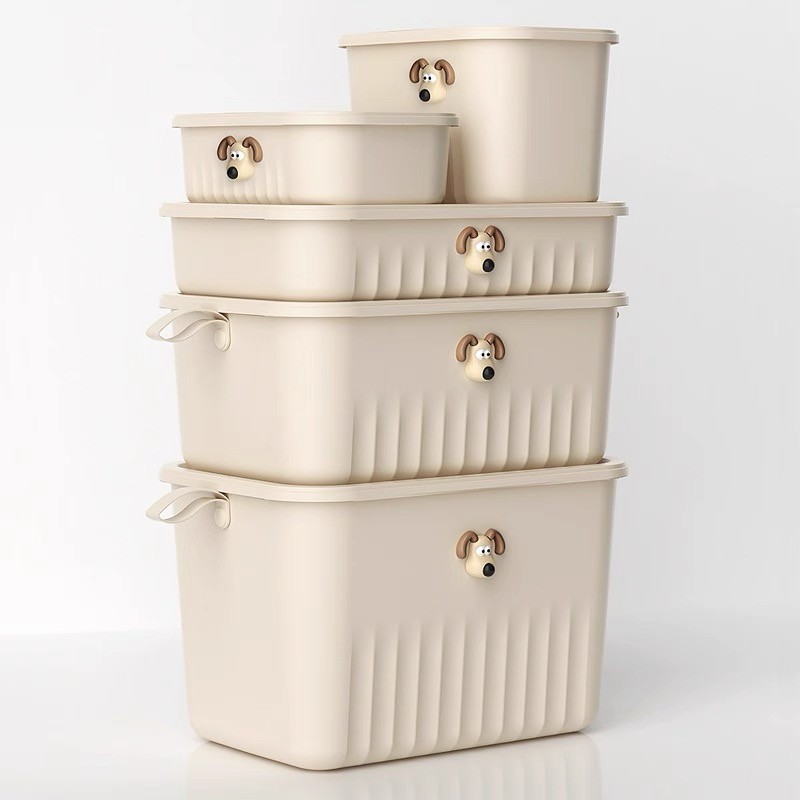 กล่องเก็บของอเนกประสงค์, กล่องจัดเก็บของใช้ในบ้าน, กล่องเก็บของหลายฟังก์ชัน, มี 5 ขนาด