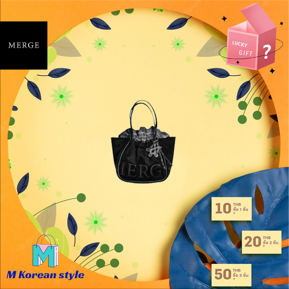 M Korean style(ติดต่อฝ่ายบริการลูกค้าเพื่อรับส่วนลด)Merge A Day Bag Nylon Edition In Large 6