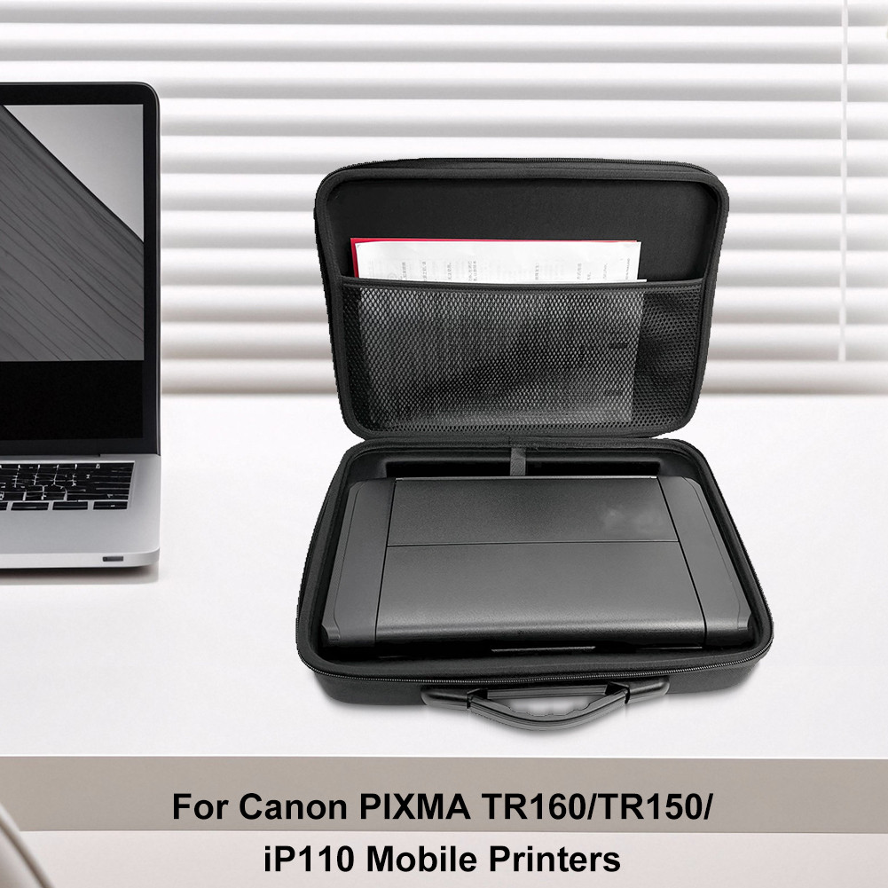 [goog.th] สําหรับ Canon PIXMA TR160/TR150/iP110 กรณีเครื่องพิมพ์ไร้สาย Anti-Scratch แบบพกพากระเป๋าเก