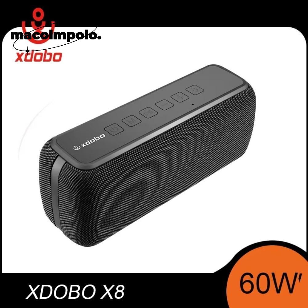ลําโพงบลูทูธ,60ว XDOBO x8ซับวูฟเฟอร์บลูทูธ,กันน้ําลึกเบส6600มิลลิแอมป์ชั่วโมงลําโพงกลางแจ้งสําหรับตั