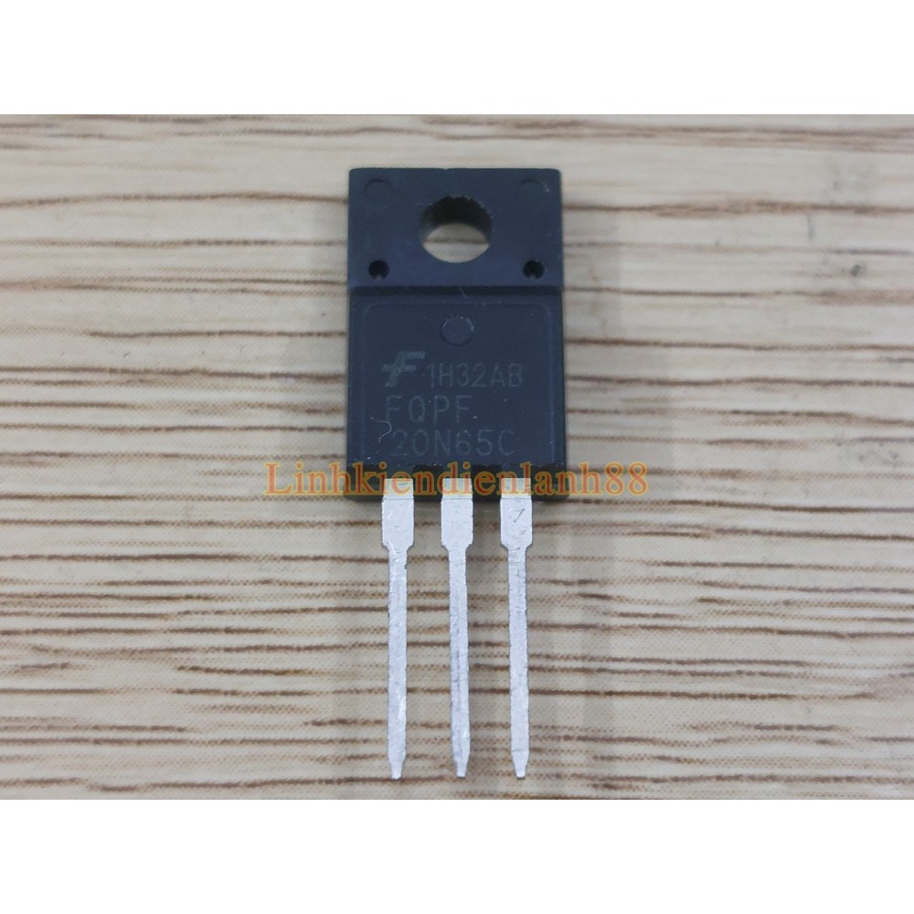 ทรานซิสเตอร์ FQPF20N65C FQPF 20N65C ใหม่ ของแท้!
