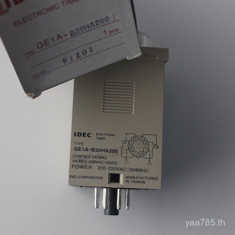 ตัวแทน Hequan Zhongshan Shiling Time Relay จับเวลาอิเล็กทรอนิกส์ GE1A-B30HA200 IDEC UQR1