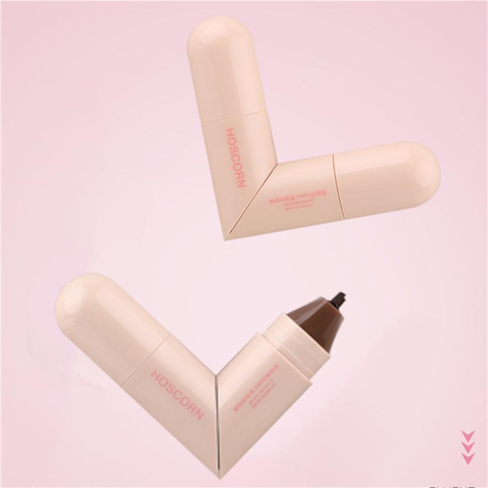 BUY 1 TAKE 1HOSCORN One-print Eyeliner Stamp Pen กันน้ําเหงื่อทนธรรมชาติ Quick-drying Eyeliner Long-lasting Eye แต่งหน้าสําหรับผู้เริ่มต้น ราคา ถูกที่สุด ดีลบีเคเค แกลเลอรีภาพที่ 8