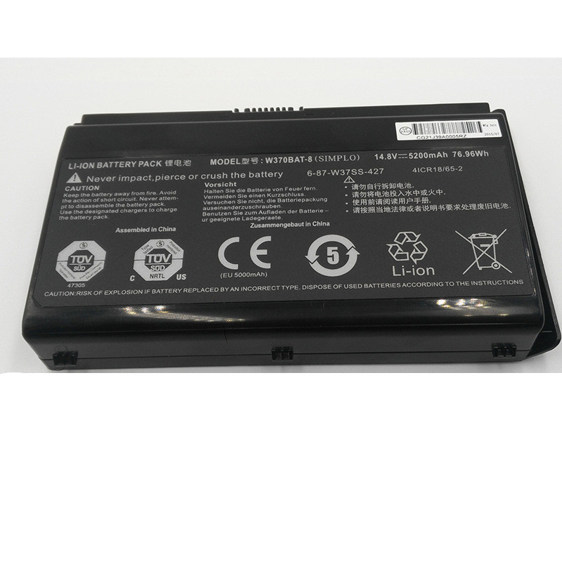 Thor W370BAT-8 แบตเตอรี่ K660E W370 K590S K650C K750S แบตเตอรี่แล็ปท็อป