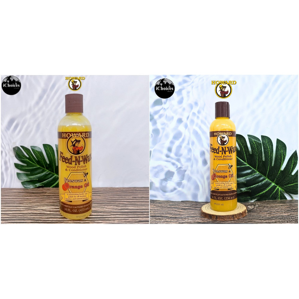 [Howard] Feed-N-Wax Wood Polish & Conditioner น้ำยาขัดเงาไม้ ปรับสภาพเนื้อไม้ แว็กซ์