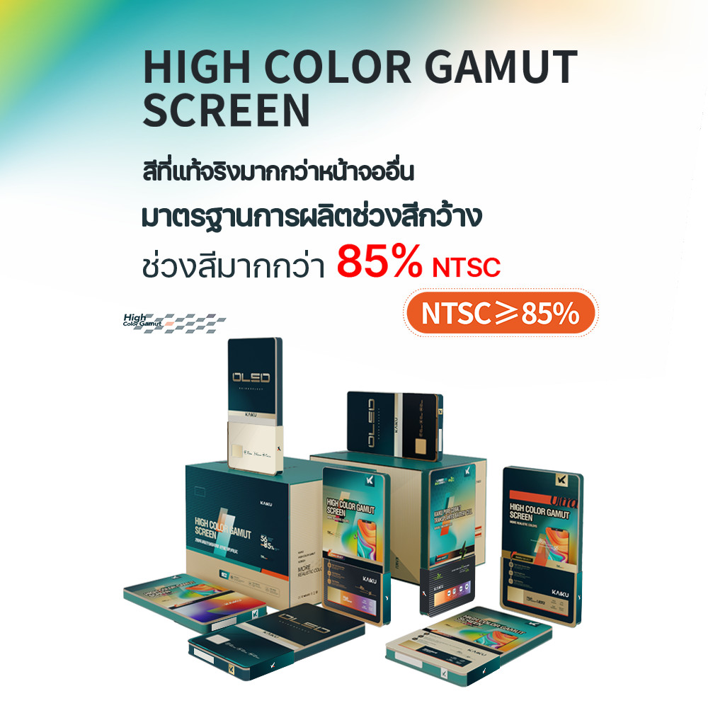 KAIKU หน้าจอ สำหรับ A3X/A5X/A5i/A60/A15/A16/A17/A18/A31/A38/A53/A54/A57/A58 LCD Screen Display Touch for oppo A3X - รูปที่ 2