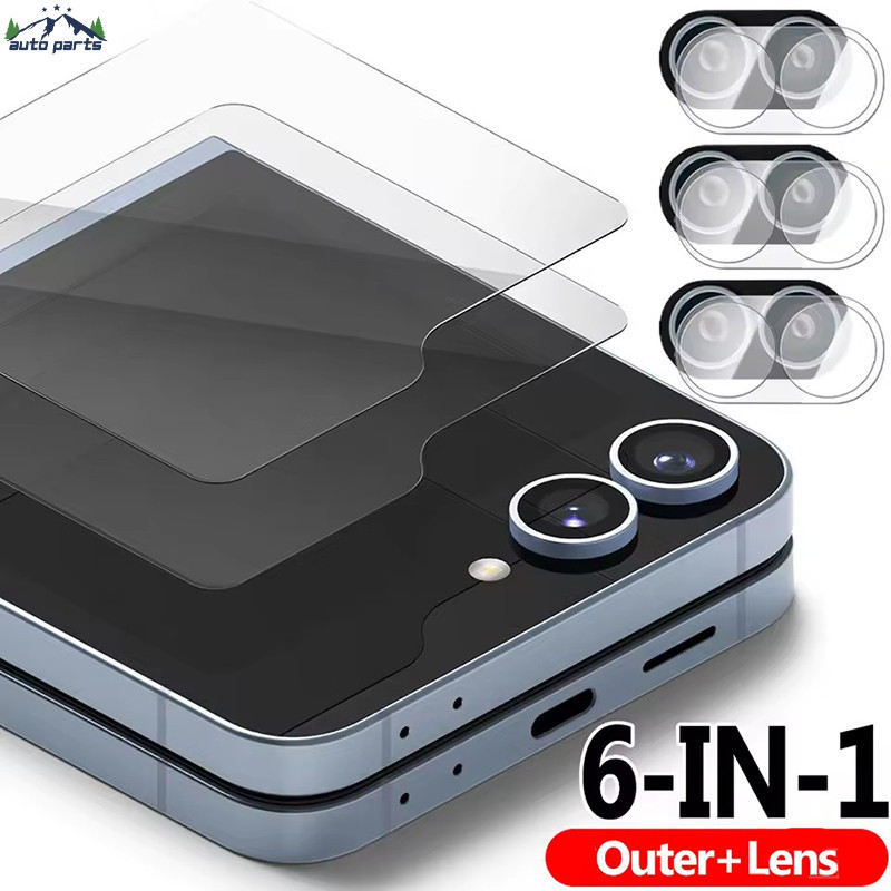 4-1Pcs เลนส์โทรศัพท์ Tempered Flim - HD โทรศัพท์กระจกนิรภัย - ตัวป้องกันหน้าจอด้านหน้า - อุปกรณ์ป้อง