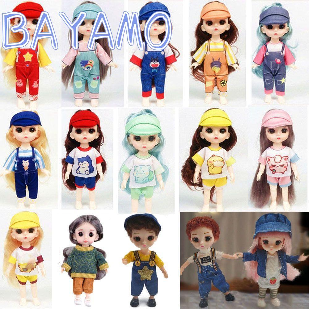 BAYAMO ตุ๊กตาสัตว์ชุดแฟชั่น Obitsu 11 Ob11 สําหรับ Ob11 Gsc 16 ~ 17 ซม. ชุดตุ๊กตา