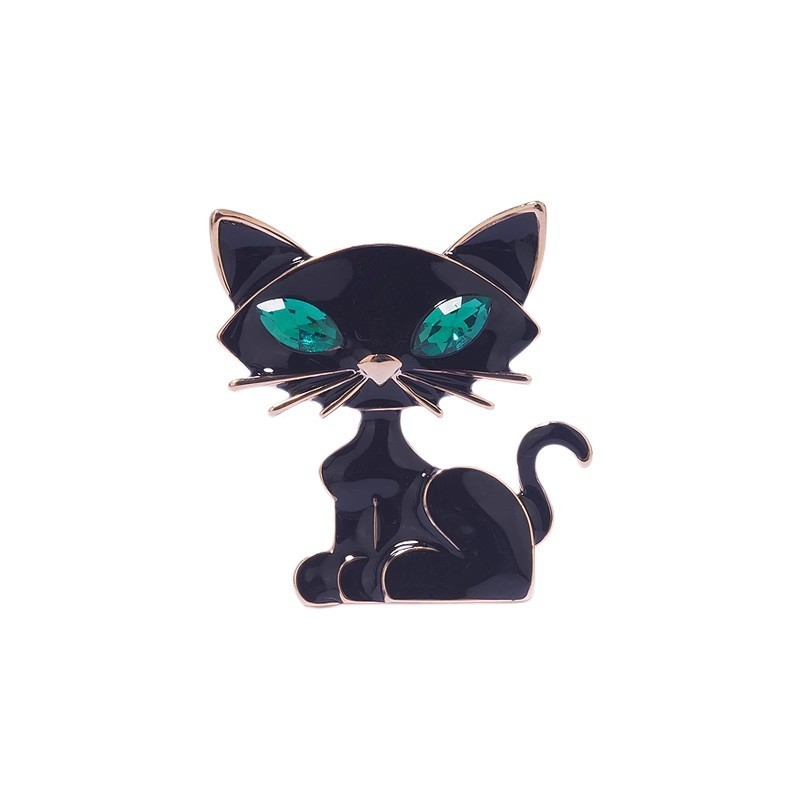 เข็มกลัดลูกแมวพรีเมียม เหมาะทำของขวัญสุภาพสตรี - รูปที่ 3