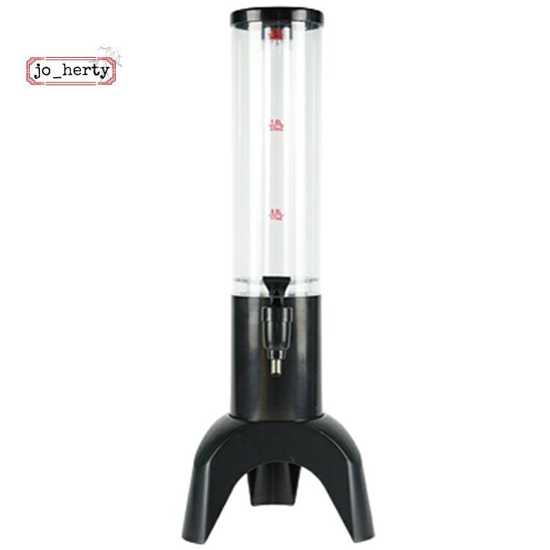 [Promote J]ตู้เบียร์ 1.5 ลิตร Tower Easy Clean Integrated Tap with Ice Tube เครื่องจ่ายทาวเวอร์เครื่องดื่มแบบใส