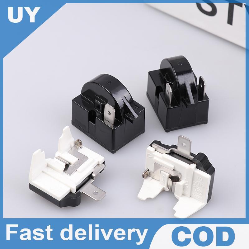 คอมเพรสเซอร์ตู้เย็น PTC Start รีเลย์ตู้เย็นStart Overload Protector 1/2 Pin 15 Ohm 1/6Hเปลี่ยนProtector