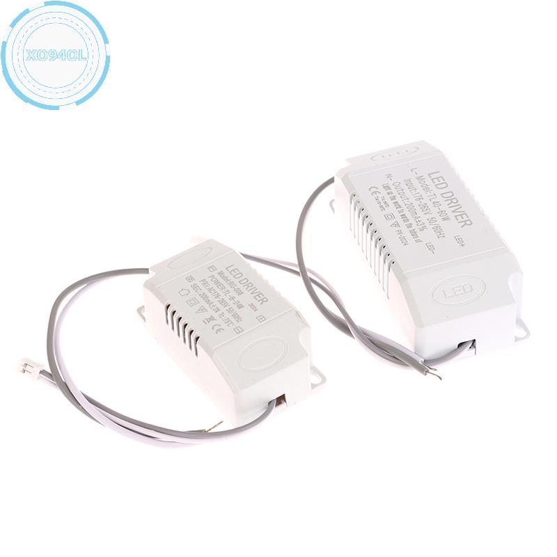 Xo94ol 1PC สีเดียว LED Driver 8-24w 24-36w 36-50w 40-60w LED คงที่ไดร์เวอร์แหล่งจ่ายไฟ LED Transform