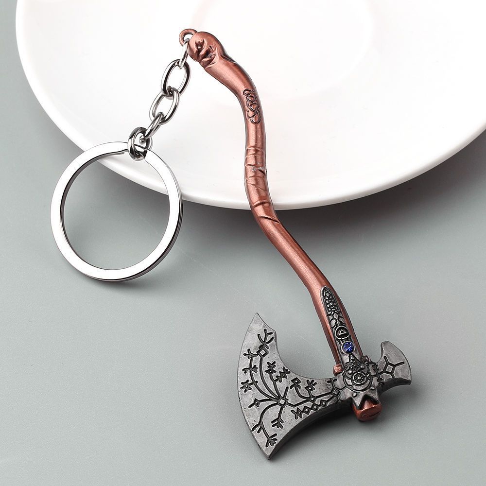 [จี้] สินค้าเกม God of War 4 God of War 4 Kui Dadao Chaos Blade พวงกุญแจจี้โลหะผสม 5GTJ