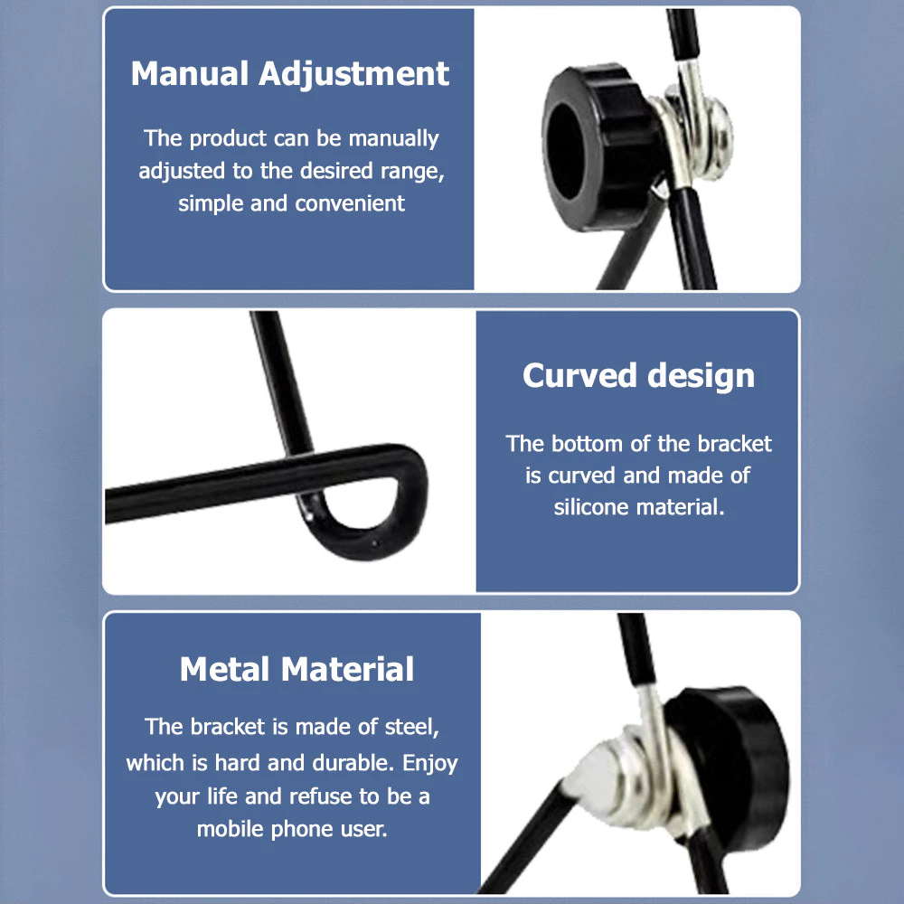ขาตั้ง ไอแพด Stand holder for iPad Tablt Smart phone ที่วางแท็บเล็ตแบบพกพา หมุมได้ พับได้ กันลื่น thumbnail 9