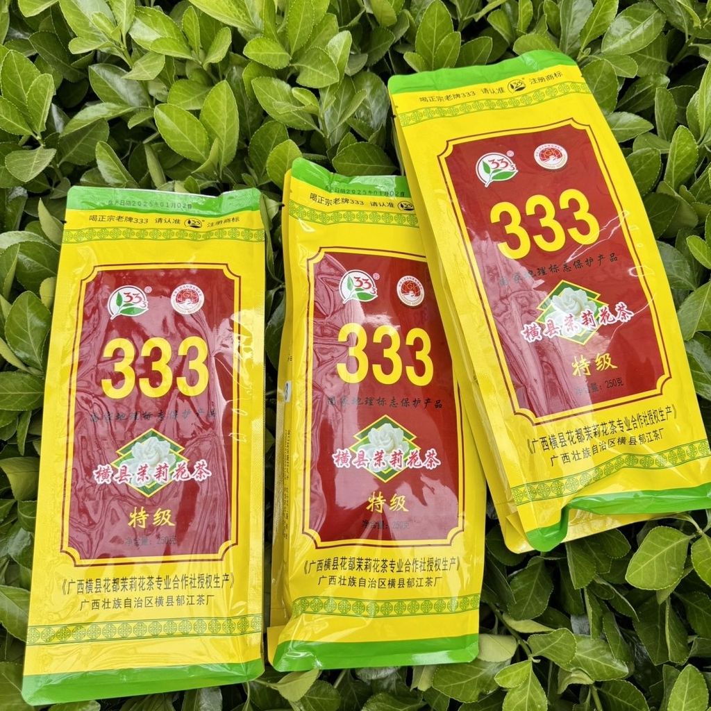 Guangxi Heng County Jasmine Tea 333 Premium Jasmine Tea ชาเขียวหอม 333 ชามะลิ 333 ถุง 11.21.8