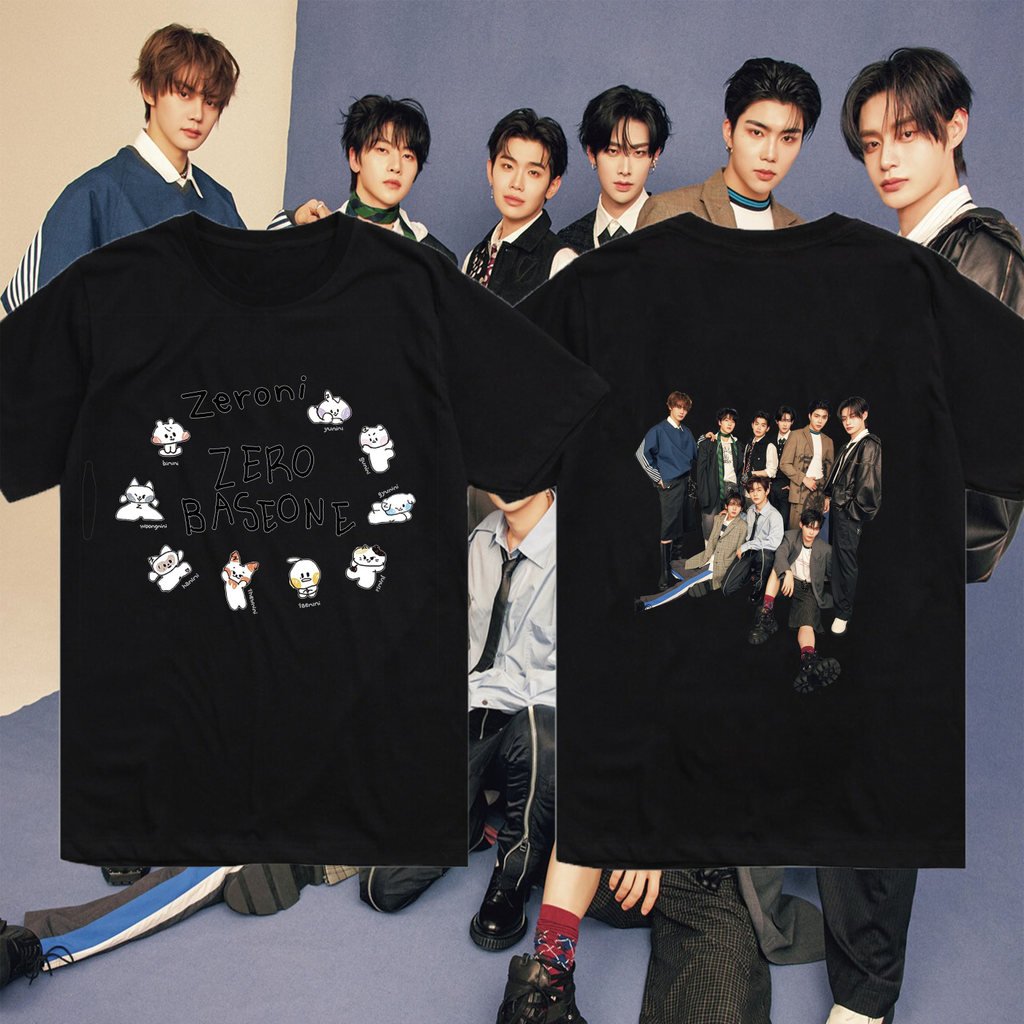 ZEROBASEONE ZB1 Official Fan Tee | เสื้อยืดแฟนคลับ ZB1 ลุคเรียบเท่ สไตล์เกาหลี #ZB1แฟนด้อม #เสื้อยืด