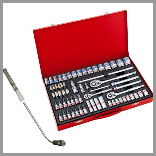 ชุดเซ็ตส็อกเก็ต SK11 (SK-11) TS-2465M พร้อมไฟ LED และแถบแม่เหล็ก SM