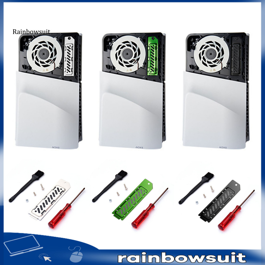 [RB] สําหรับ PS5 Slim M2 SSD SOLID ALUMINIUM ALLOY CONSTRUCTION: ฝาครอบ SSD ที่แข็งแรงทําจากอลูมิเนี