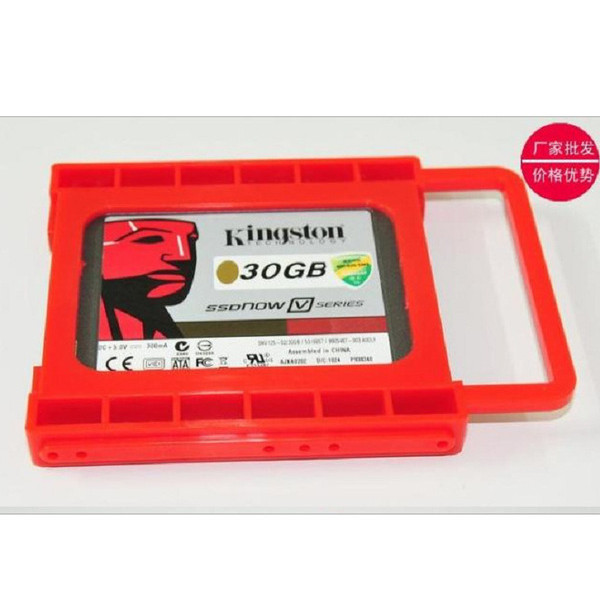 ssd 1tb external ssd พลาสติก 2.5 ถึง 3.5 ชั้นวางฮาร์ดดิสก์ เอสเอสดี โซลิดสเตตไดรฟ์เดสก์ท็อป 8 ซม. ถึ