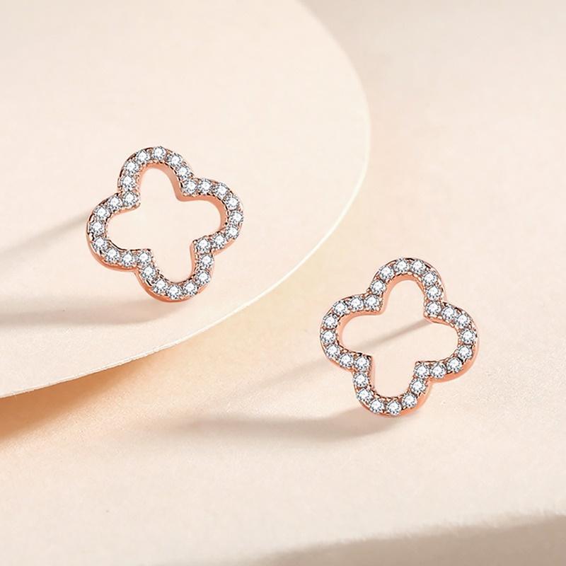 Averie Earrings ต่างหูเงินแท้ S925 [MERCELO]