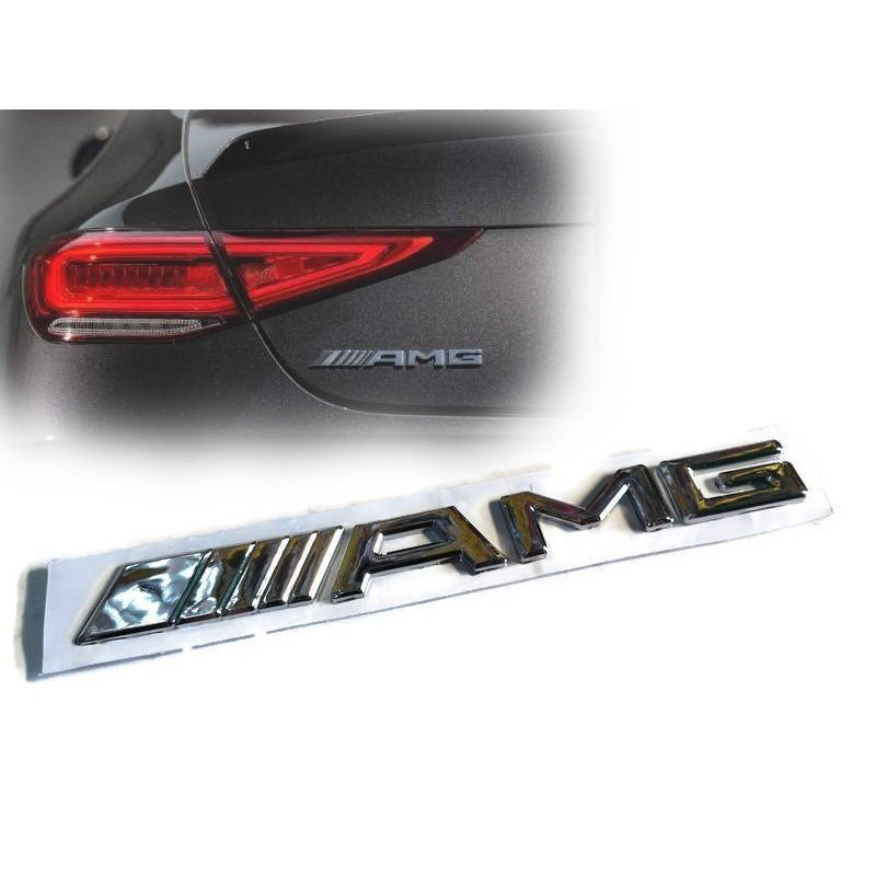 โปรมาแรง โลโก้ amg แปะท้ายรถเบนซ์