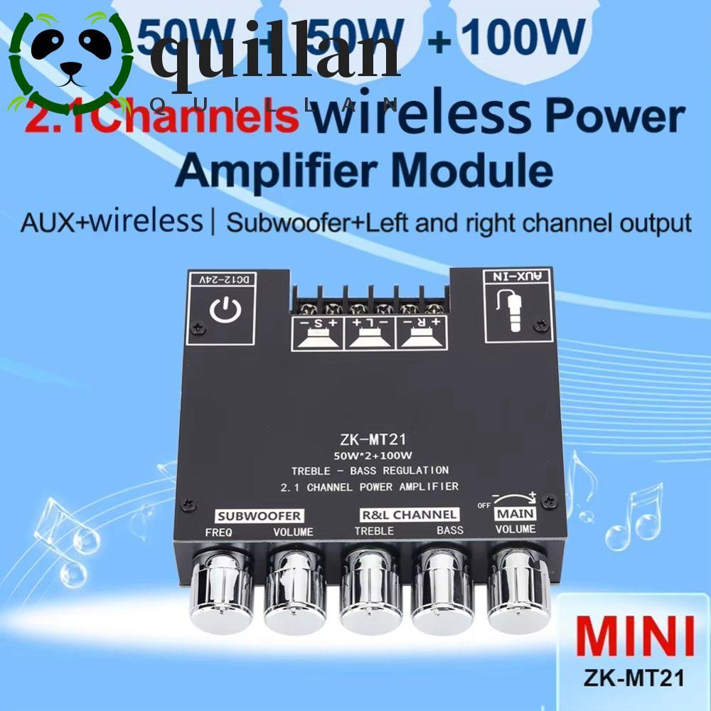 QUILLAN Audio Switcher, Splitter Stereo Audio Splitter, HiFi Optical Fiber Analog Portable Audio Dec