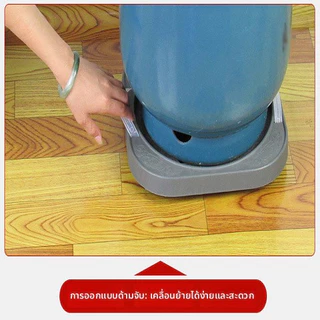 ที่รองถังแก๊สแบบมีล้อ ที่รองถังแก๊ส แบบมีล้อ และสามารถล็อคล้อได้ ที่ถังน้ำ เคลื่อนย้ายไปมาสะดวก ฐานรองถังแก๊ส