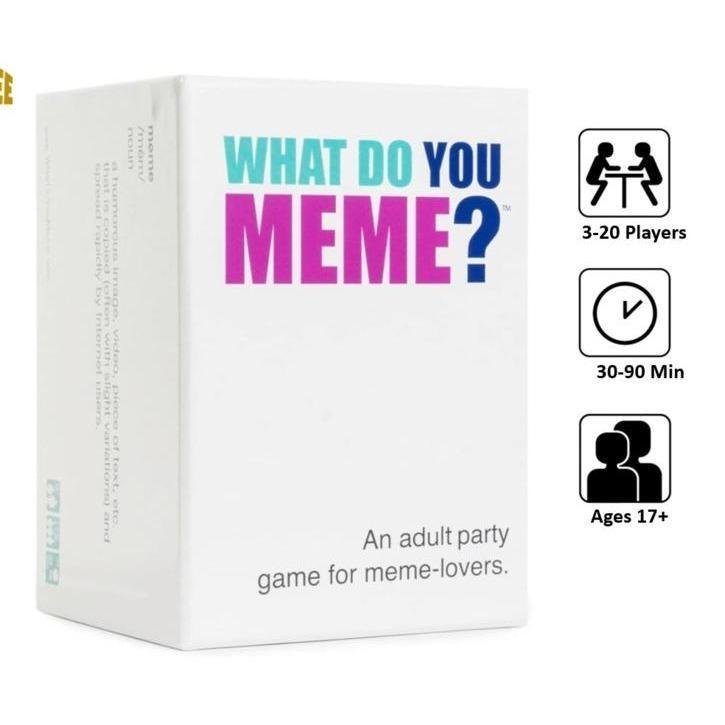 What Do You Meme การ์ดเกมเกมกระดานสําหรับครอบครัวเกมปาร์ตี้