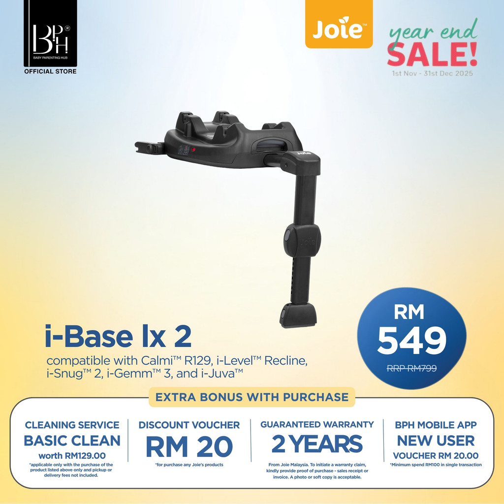 Joie i-Base LX 2 (เข้ากันได้กับ CalmiTM R129, i-LevelTM Recline, i-QuestTM, i-SnugTM 2, i-GemmTM 3, 