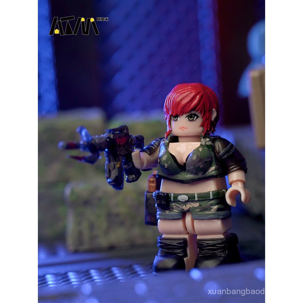 ผ่าน FireWire CF Fox Hunter Third Party Delta Mobile Veyron รูป Minifigure ทหารอาคารบล็อกของเล่น