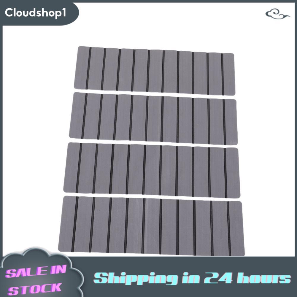 cloudshop1 WODHMIEY RV Step ครอบคลุม 4 แพ็ค 24 x 7.5 นิ้ว - บันไดโฟม EVA กันลื่นพร้อมกาวกันน้ำ Trimm