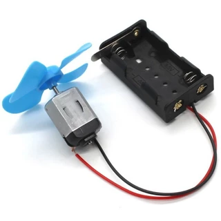 COD ชุดมอเตอร์ DIY มีที่เปิด/ปิด พร้อมใบพัด Set Motor ใบพัดขนาดเล็ก โฮมเมด เล็ก เรือ ของเล่น