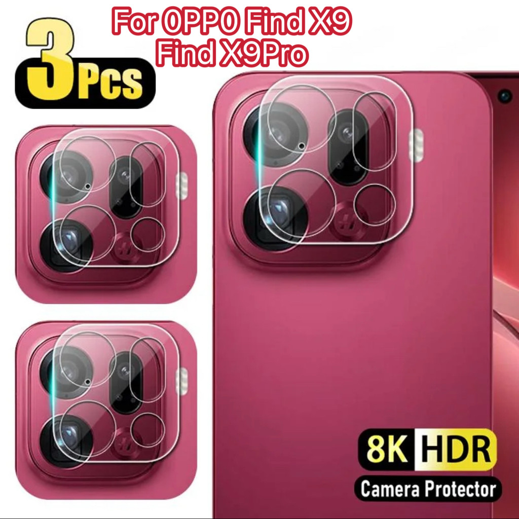 ฟิล์มกันรอยเลนส์กล้อง For OPPO Find X9 X9Pro ฟิล์มกันรอยกล้องด้านหลังแบบใส ฟิล์มกระจกนิรภัยป้องกันเลนส์กล้อง ส่งจากไทย