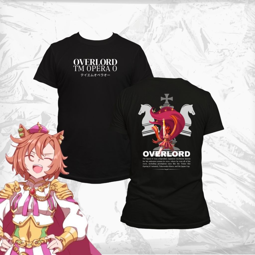 เสื้อยืด Premium Cotton Uma Musume - ลายกราฟิกอนิเมะ Opera O สินค้าพร้อมส่งสำหรับทั้งชายและหญิง