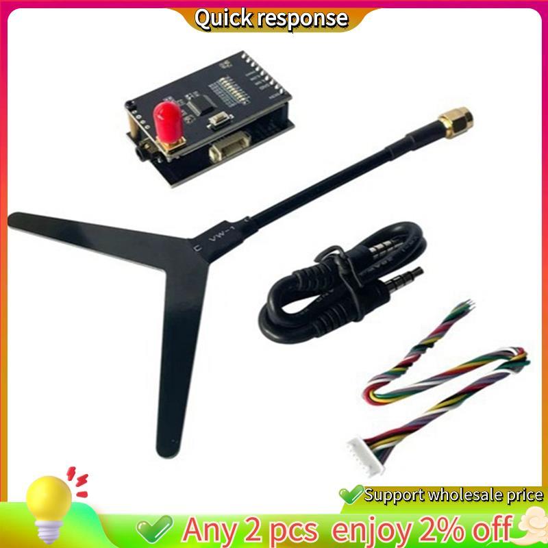 ในสต็อก-1.2G 1.3G FPV VRX 9 ช่อง FPV Video Receiver AV Out สําหรับ RC Drone Goggles Monitor FPV Gogg