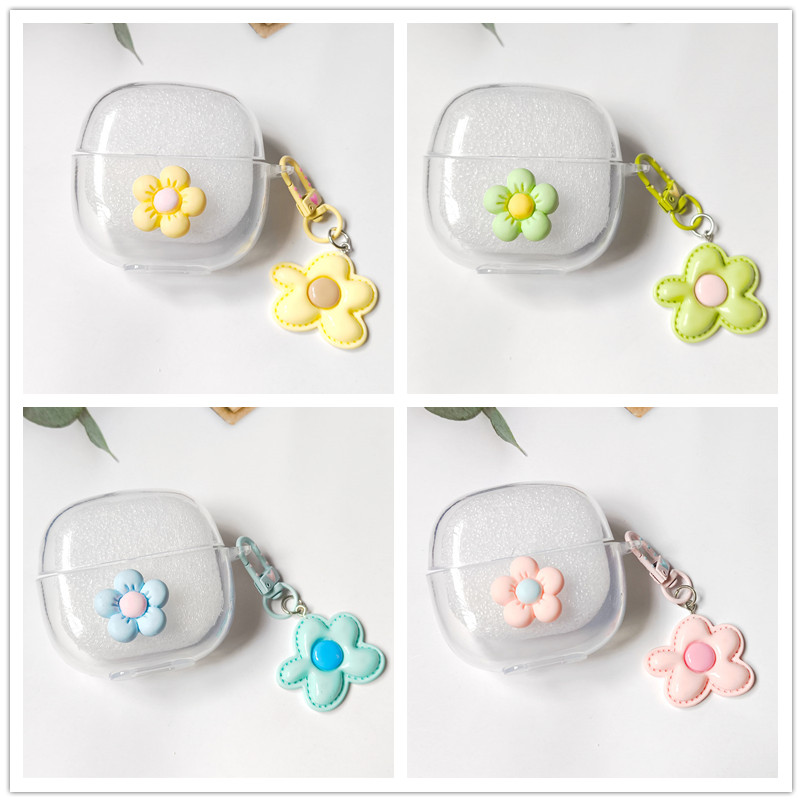 สําหรับ Lenovo LP5 Pro / LP3 Pro / LP2 Pro Case LP40s LP40 Pro LP25 ดอกไม้น่ารัก Soft TPU ฝาครอบป้อง