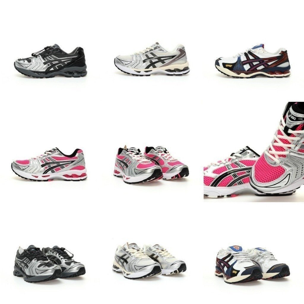 รองเท้า Men Women Kayano 14 Series กันกระแทกน้ําหนักเบา เหมาะสําหรับกีฬาและการเดินทาง IW888GA