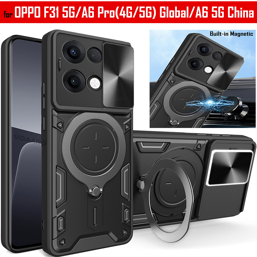OPPO A6 PRO / A5 PRO / A3 PRO 5G / A3 5G IRING MAGNETIC CASE สไลด์กล้อง