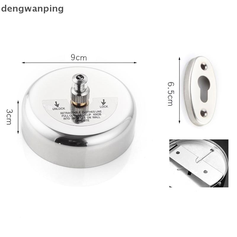 [Dew] Portable Stainless Retractable Clotheslines Dryer Organiser Laundry Hanger [TH]