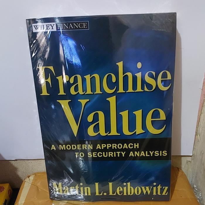 หนังสือค่าแฟรนไชส์ - A Modern Approach to Security Analysis