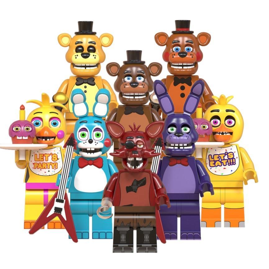 Five Nights at Freddy's Action Figure Chica Bonnie Foxy Freddy Toy Bonnie Golden Freddy ของเล่นคอลเล