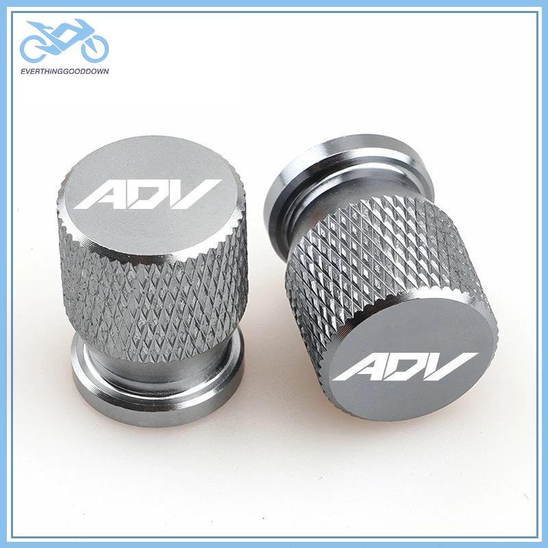 EVER สําหรับคลิก V1 V2 V3 รถจักรยานยนต์อลูมิเนียมรถจักรยานยนต์ยางวาล์ว Stem Caps ล้อยาง Stem Air Valve Caps สําหรับรถยนต์ TH