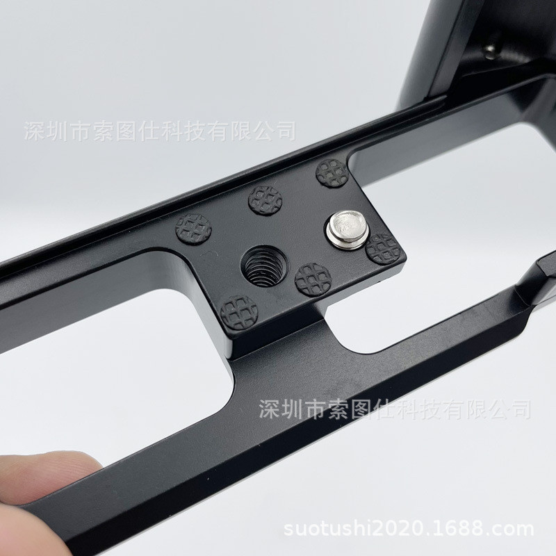 เหมาะสําหรับ Fuji X-M1 Micro กล้องเดี่ยว X-A1 XA2 ฐานจับแนวตั้ง Shot Quick Release แผ่น L-Handle Aka