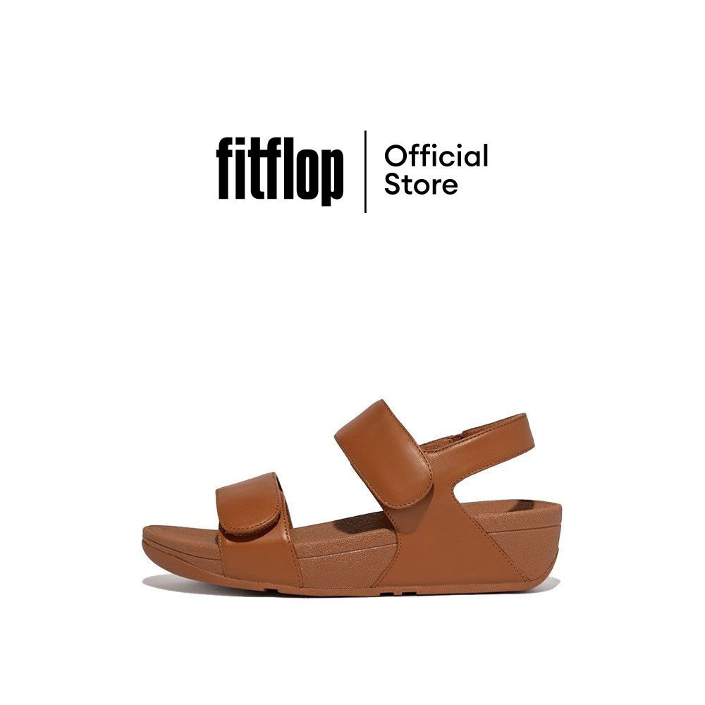 FITFLOP LULU ADJUSTABLE LEATHER B/S รองเท้าแตะแบบรัดส้นผู้หญิง รุ่น FV8-592 สี L