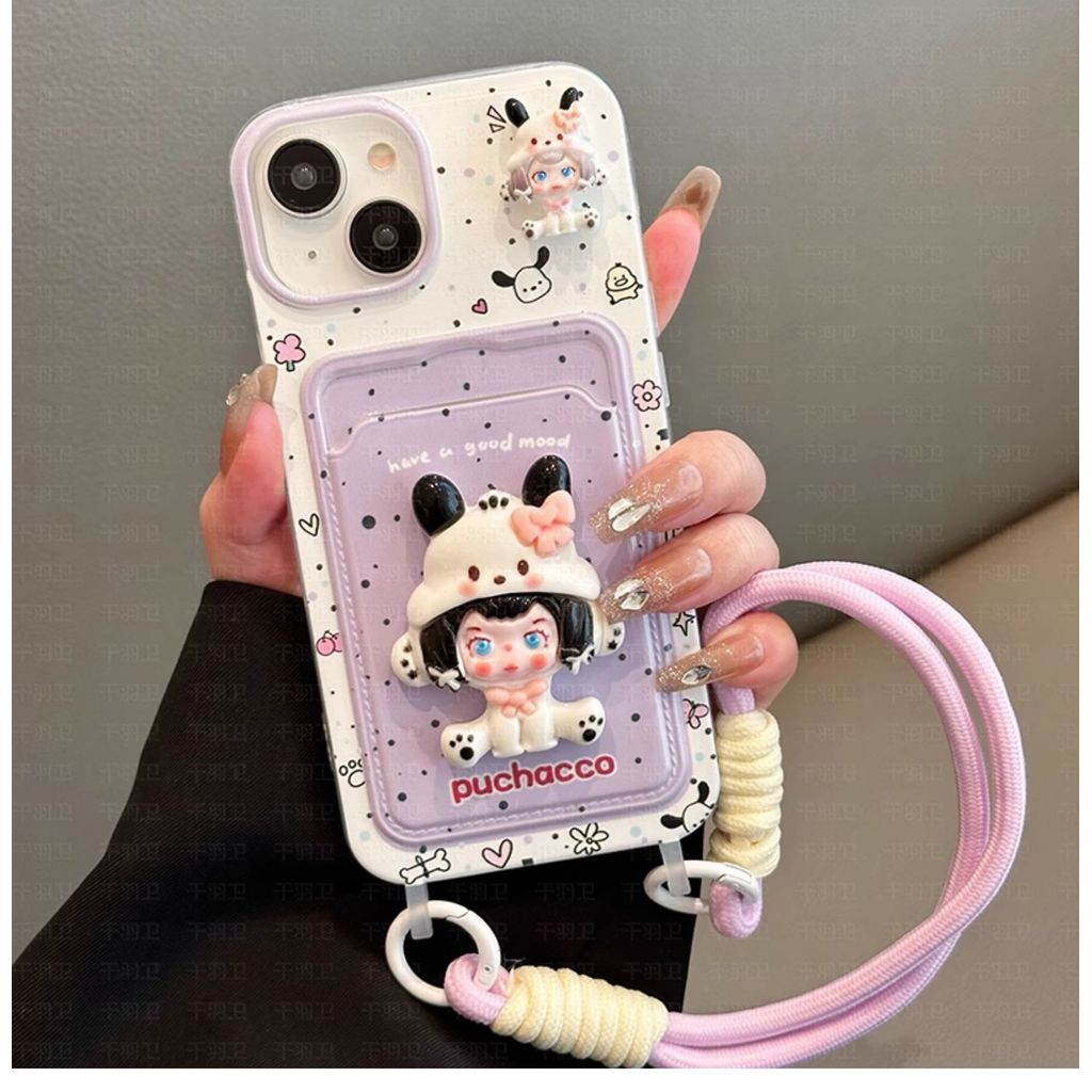 3Dพับผู้ถือบัตรพร้อมเชือกเส้นเล็กสําหรับiPhoneกรณี17 Pro Max 17 Pro 17 16 Pro Max 16 Pro 16 15 Pro Max 15 Pro 15 14 Pro Max 14 Pro 14 13 Pro Max 13 Pro 13 12 โปร 12 ราคา ถูกที่สุด ดีลบีเคเค แกลเลอรีภาพที่ 7
