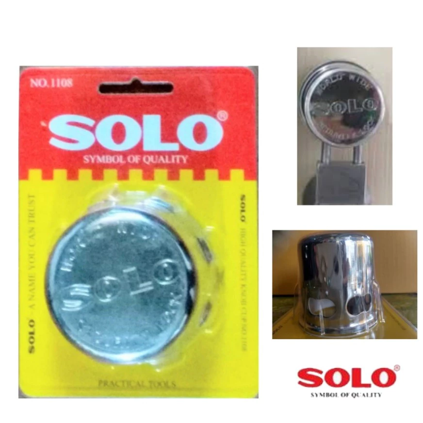 SOLO ฝาครอบลูกบิดประตู รุ่น NO.1108 สีสเตนเลส thumbnail 6