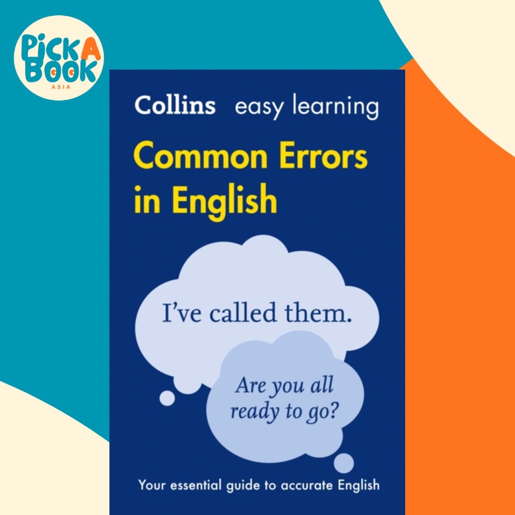 Collins Common Errors ในภาษาอังกฤษ