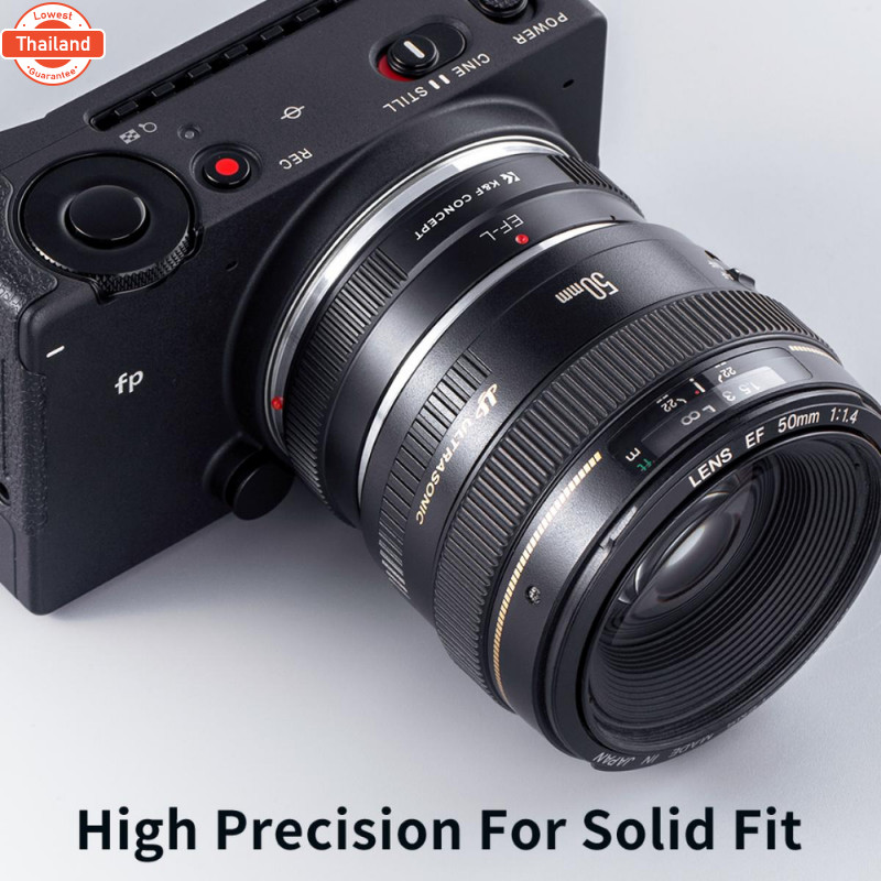 K&F Canon EF/EF-S EOS Lens Mount Adapter to Panasonic Lumix S1,Leica T KF06.469