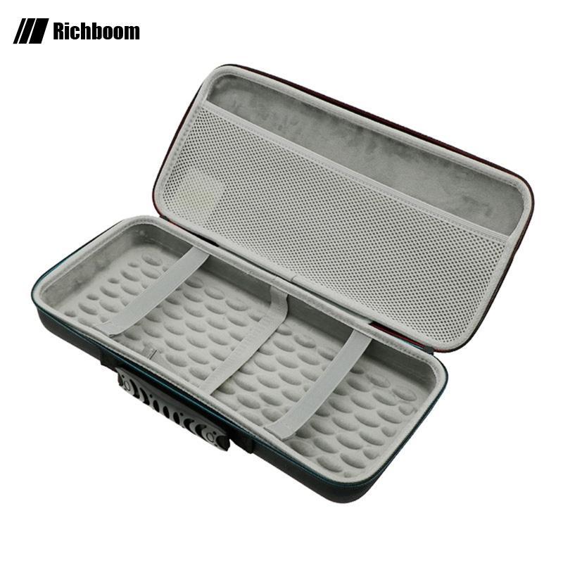 Rich เคส EVA กันกระแทกสําหรับ KZZI K75 75%กระเป๋าเก็บคีย์บอร์ดเข็มขัดด้านใน