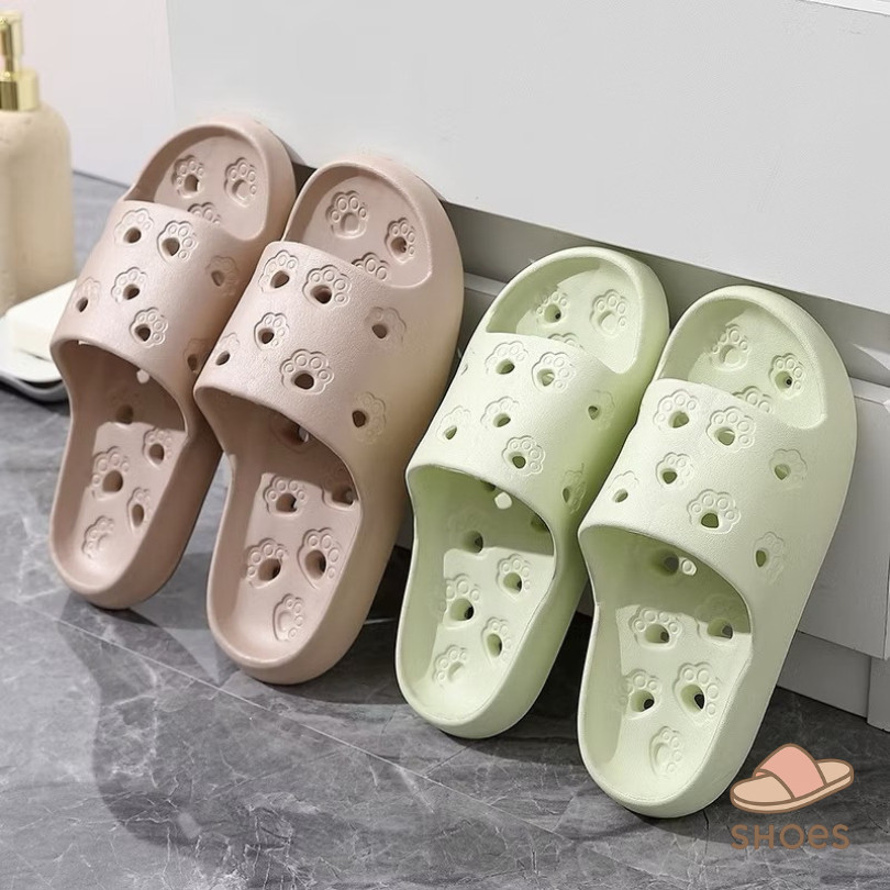 AP Store 5010รองเท้าแตะEVA รองเท้าใส่ในห้องน้ำ กันน้ำ ไม่มีน้ำขัง น้ำหนักเบา พื้นนิ่ม BB008